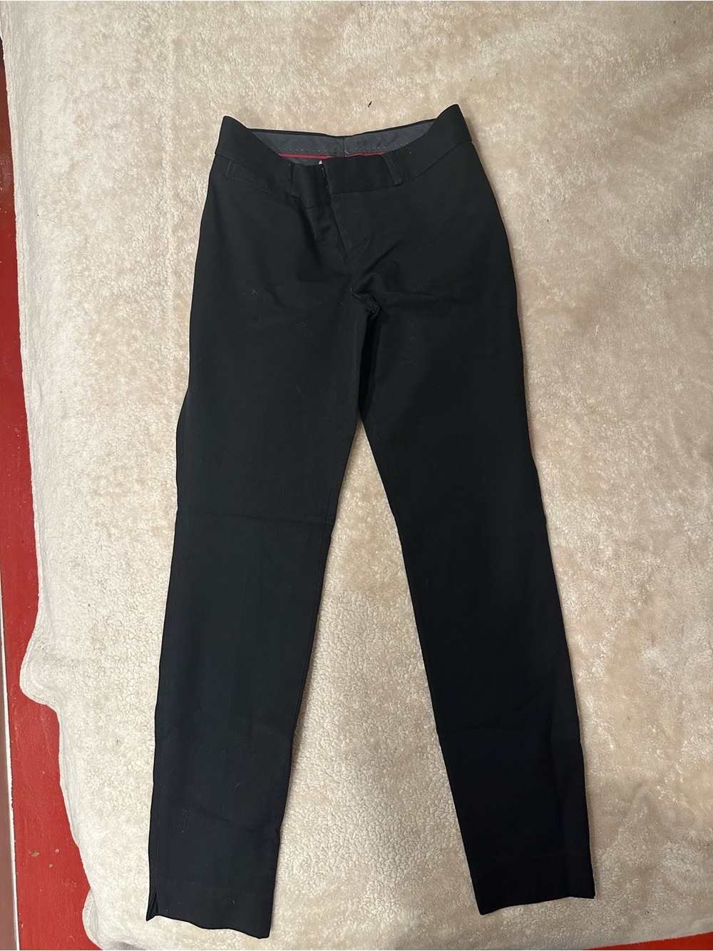 Banana Republic Black Cropped Ankle Pants